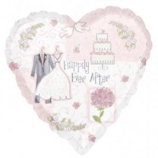Happily Ever After Wedding Balloon